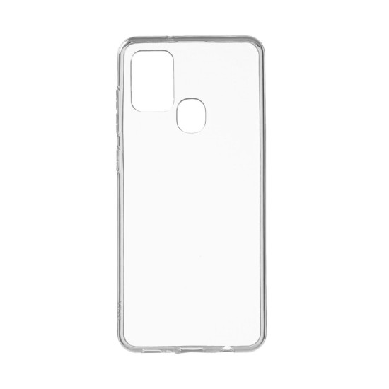 Capa de Silicone Macio para Samsung Galaxy A21s Transparente